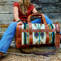 Saddle Blanket Aztec Weekender Aspen Duffel