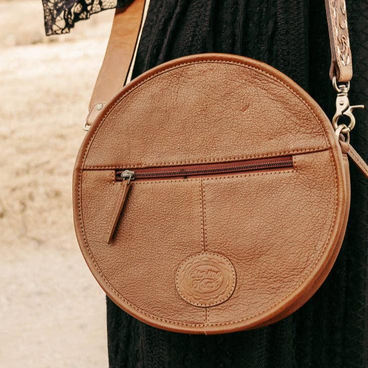 STOCKYARD TOOLED CANTEEN BAG