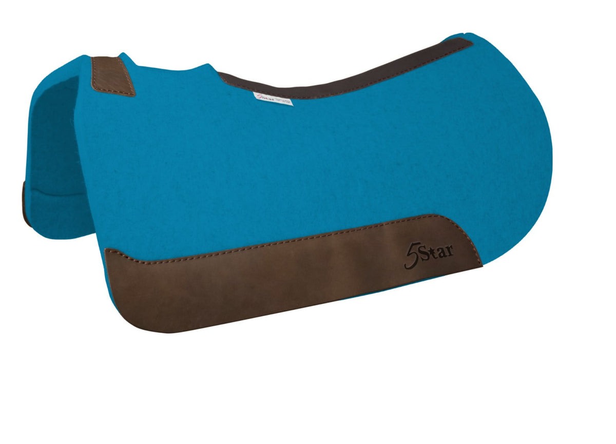 Barrel Racer 3/4” 30 x 28” Turquoise Saddle Pad