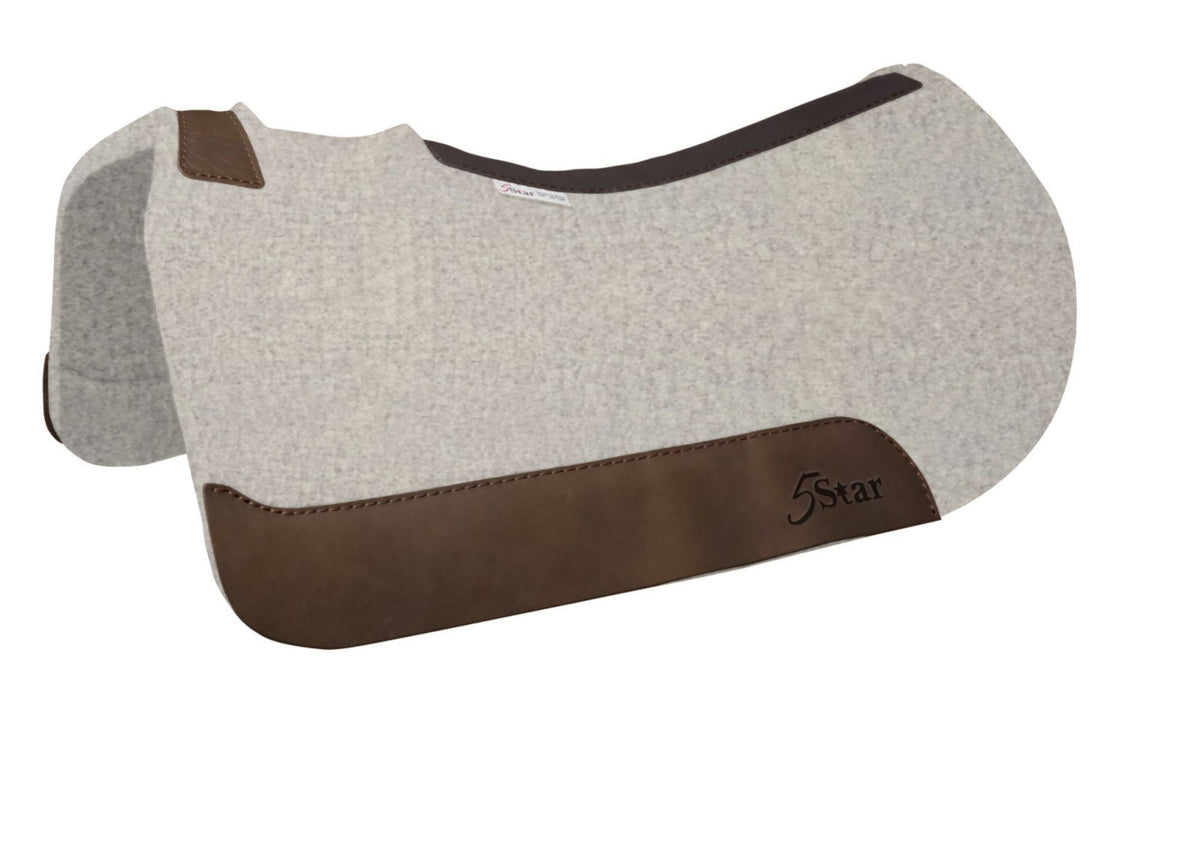 5 Star - Barrel Racer 7/8” 30 x 28” Natural Saddle Pad