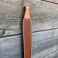 Hand Tooled Geometric Rifle Sling