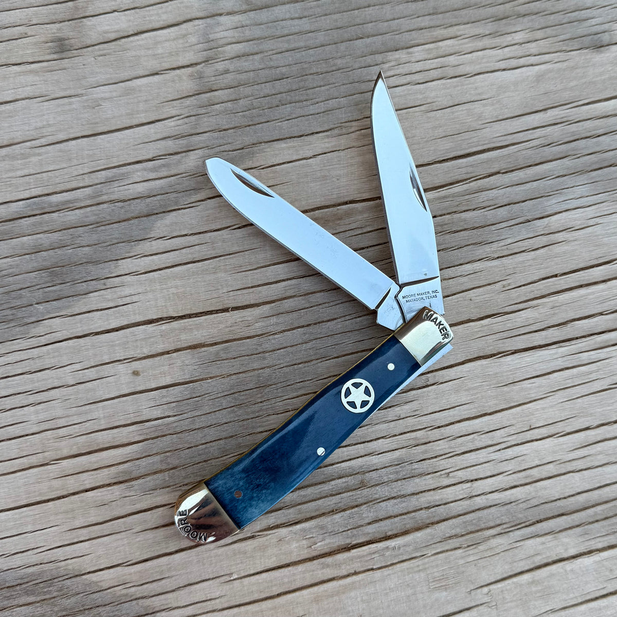 Law - Blue Trapper 4 1/8 - #5205