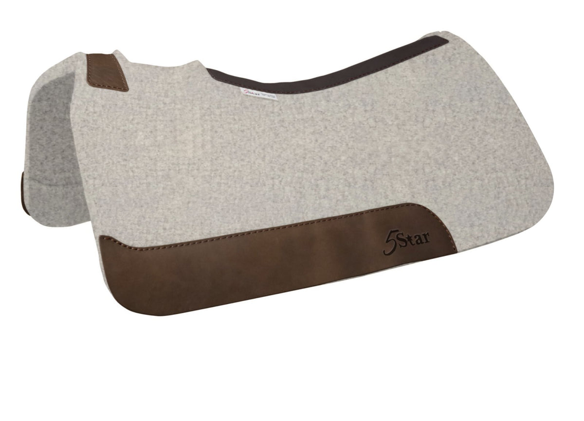 5 Star - The Rancher 1 1/8” 32”W x 32L” Natural Saddle Pad