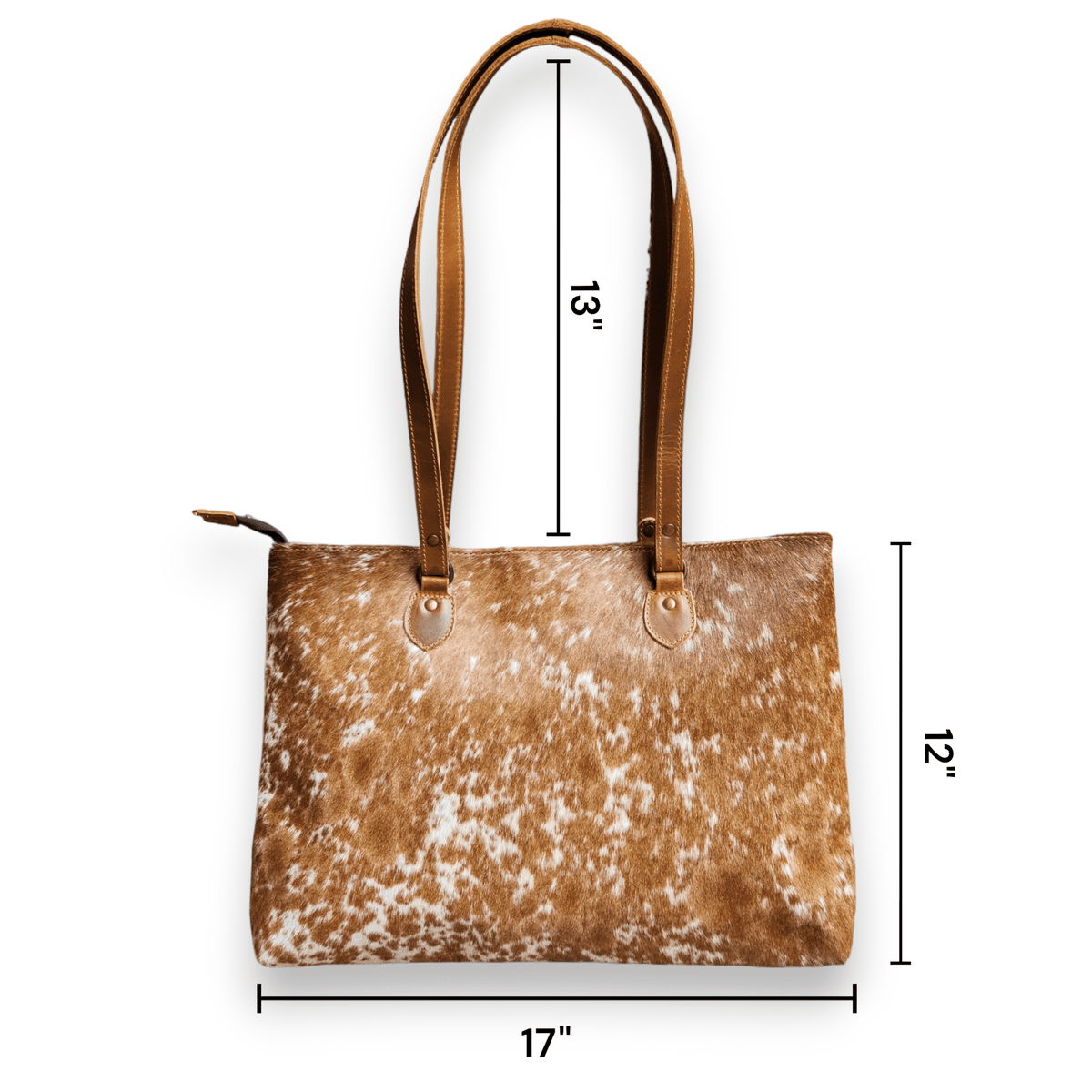 Genuine Cowhide Large Tote